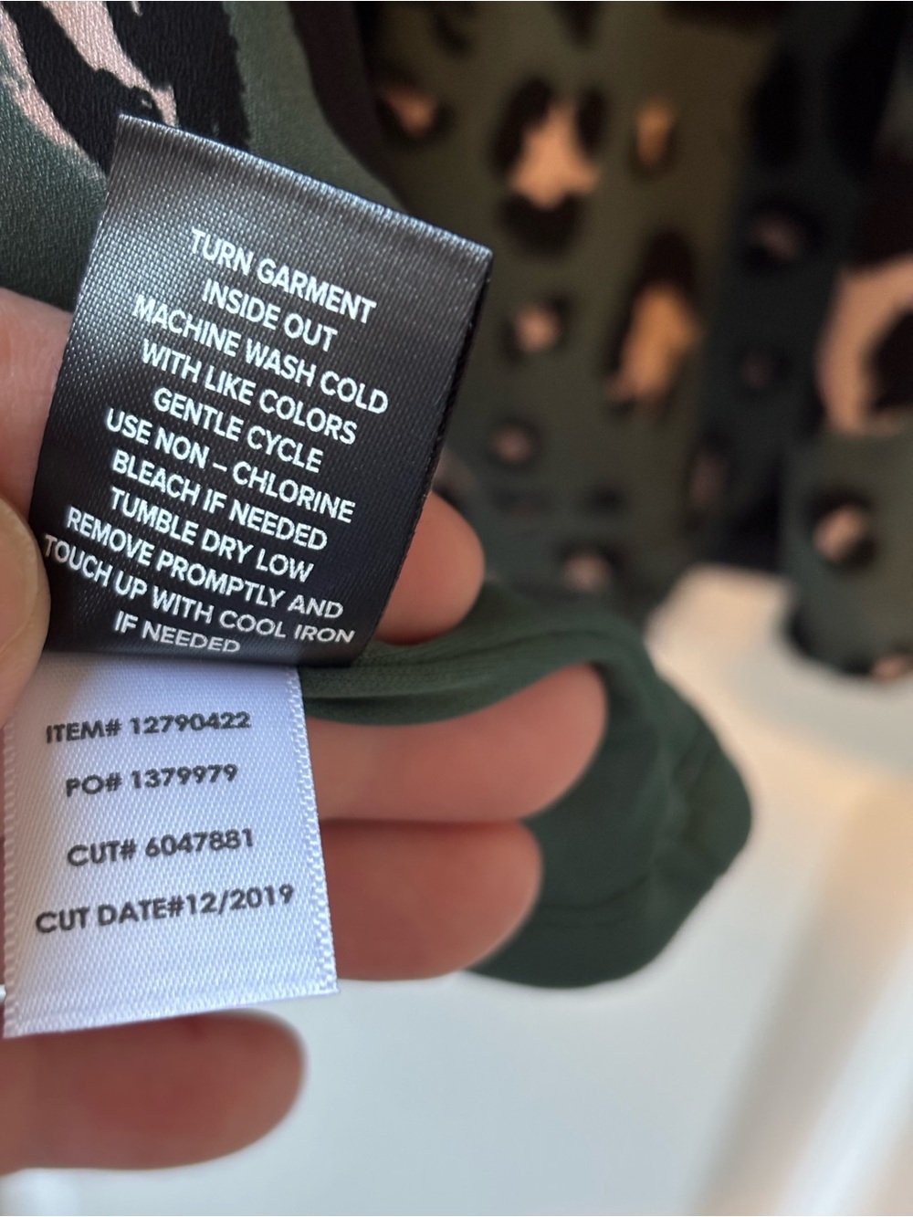 NWT Size 5 5X Torrid Leopard Tank Green Black Spaghetti Strap - Picture 11 of 11
